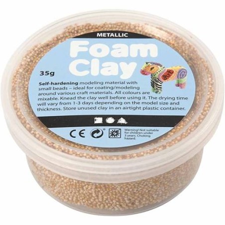 Foam Clay - goud 35 gram
