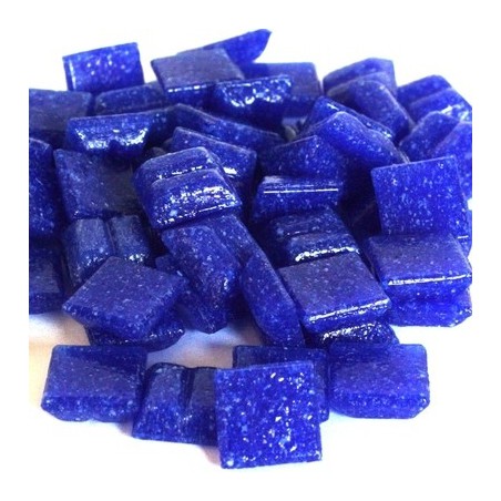 Mozaiek steentjes - marineblauw 100 stuks 1 x 1 cm