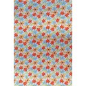 Katoenen stof met "Bloemetjes" 100 x 65 cm