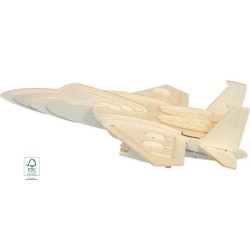 Houten 3D puzzel F-15 Eagle