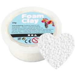 Foam Clay - wit 35 gram