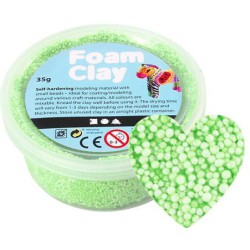 Foam Clay - neon groen 35 gram
