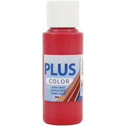 Plus Color Acrylverf Rood, 60 ml